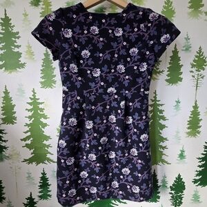 Loft Floral Patterned Two Pocket Dress